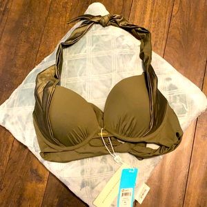 Beach bunny push up swim top
